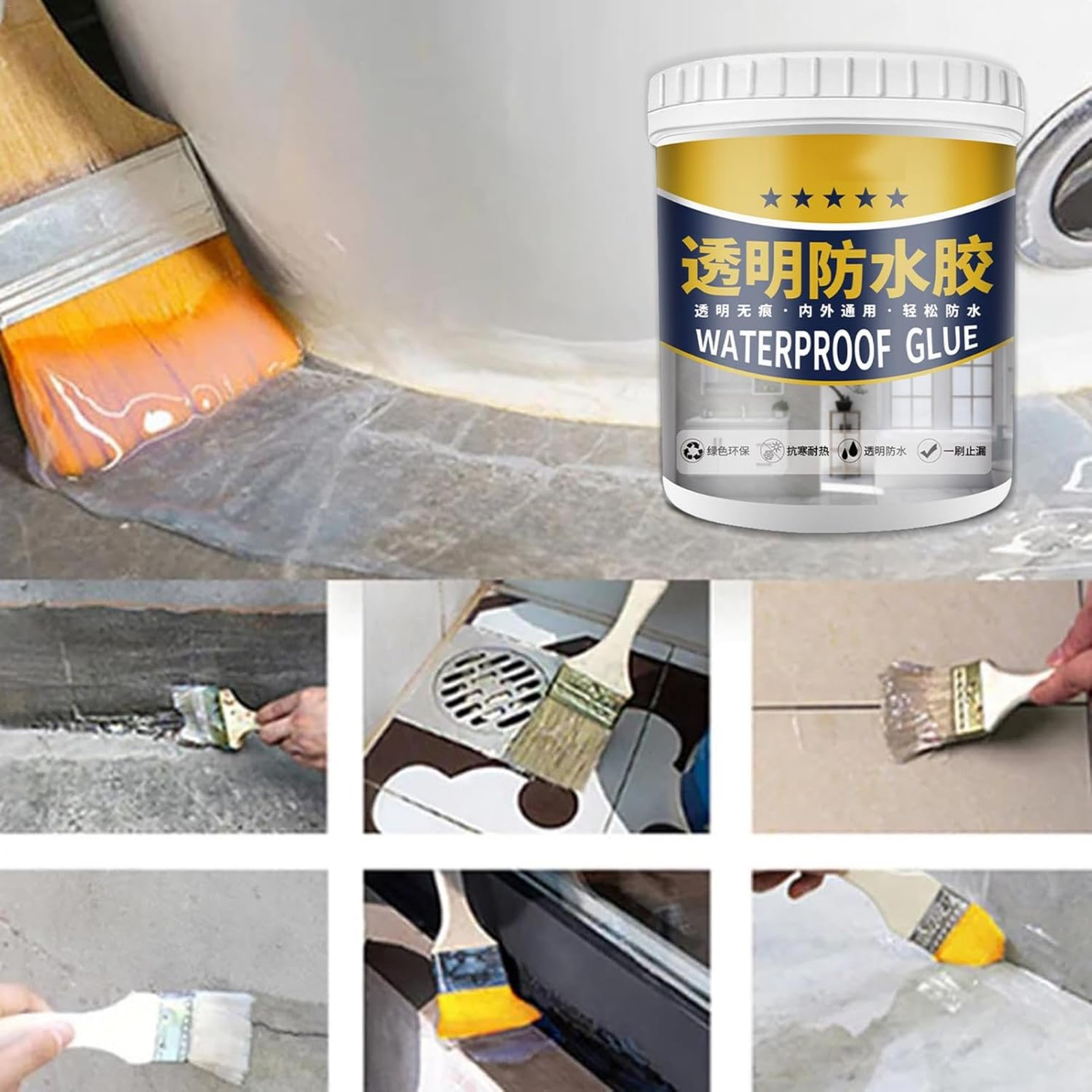 TranspaSeal Pro® — Sellador Aislante Impermeable Transparente