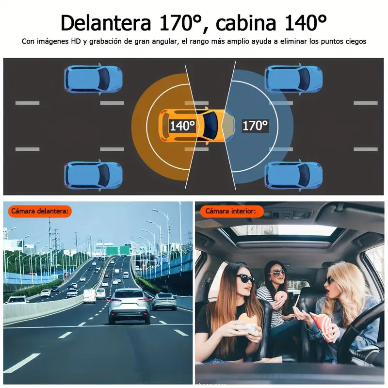 SOCIALBULL® ZKCAMSPY®  — Dash Cam