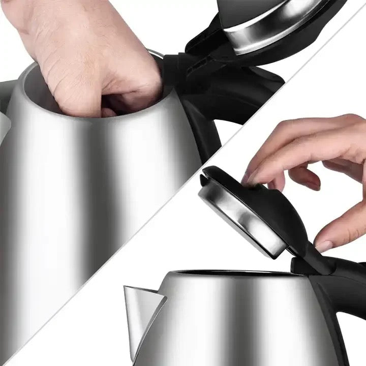 HeatBrew 2L® —Tetera Cafetera Eléctrica Inoxidable