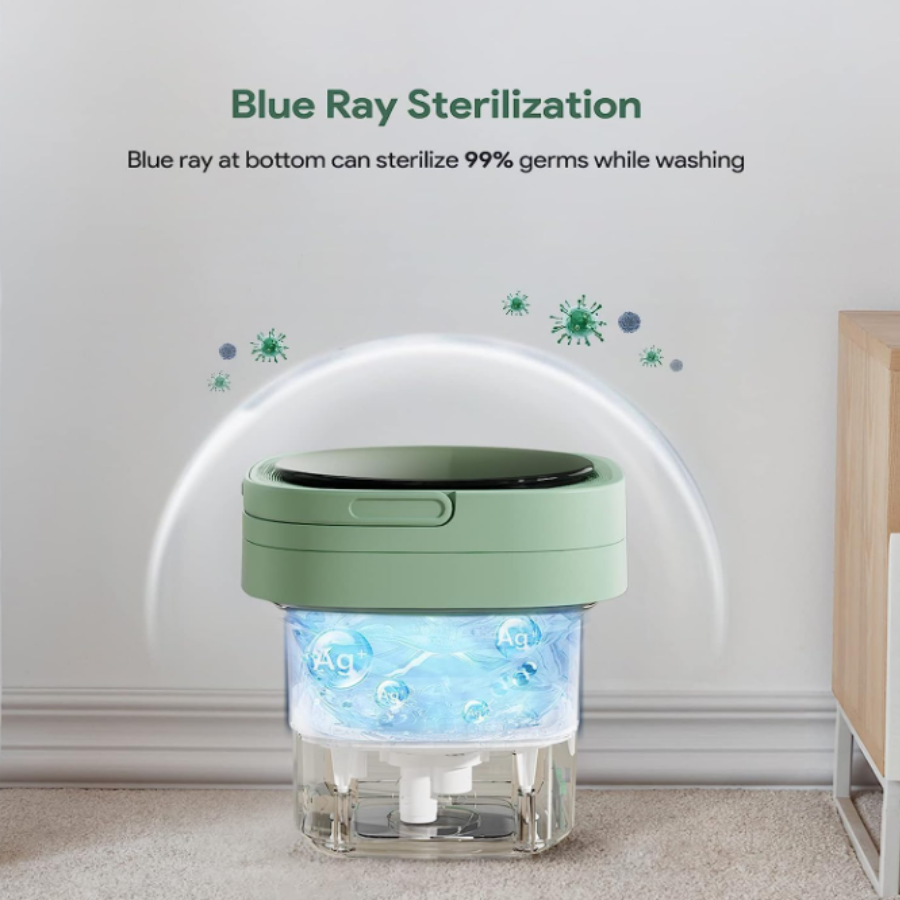 PortaWash® — Lavadora y Secadora Portátil y Plegable 7L
