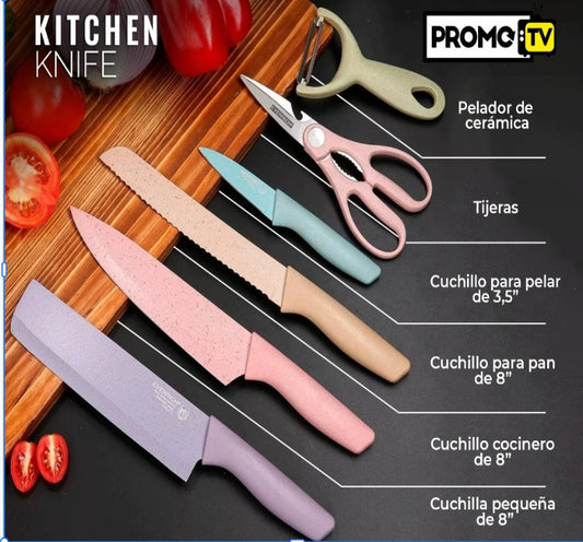 ChefGuard® — Set de Cuchillos Profesionales