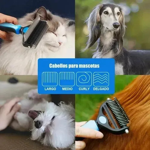 PetGrooming Tool®  —  Cepillo Deslanador 2 En 1