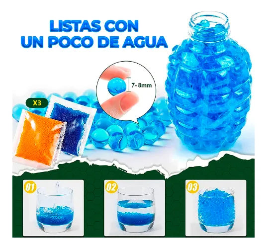 Gatling Blast Toy® — Pistola Ametralladora Gatling (Juguete)