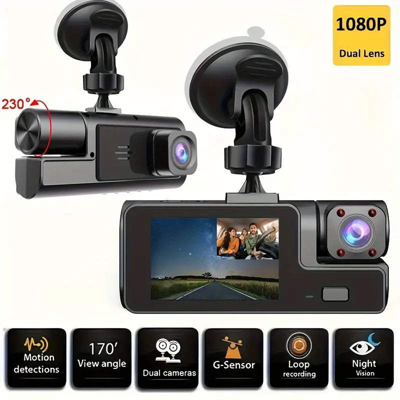 SOCIALBULL® ZKCAMSPY®  — Dash Cam